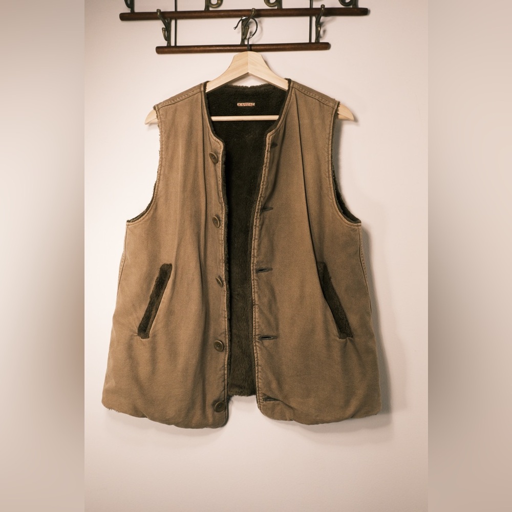 Kapital Man's Fleece Vest Size 3 Large